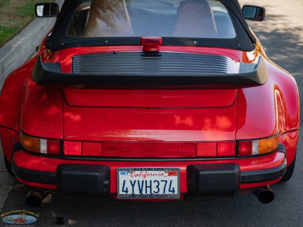 Used 1989 Porsche 911 Turbo Look 2 Door Cabriolet with 49K original miles | Torrance, CA