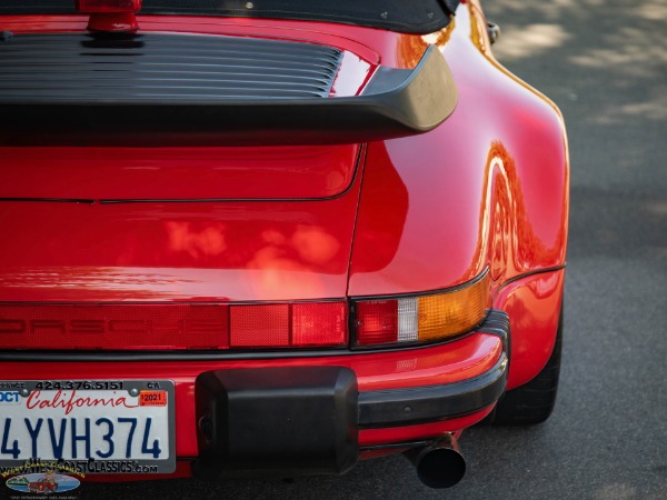 Used 1989 Porsche 911 Turbo Look 2 Door Cabriolet with 49K original miles | Torrance, CA