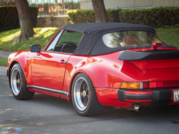Used 1989 Porsche 911 Turbo Look 2 Door Cabriolet with 49K original miles | Torrance, CA