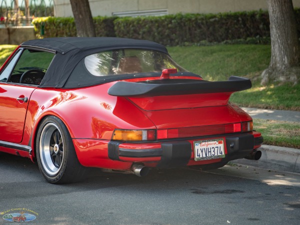 Used 1989 Porsche 911 Turbo Look 2 Door Cabriolet with 49K original miles | Torrance, CA