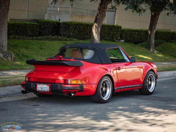 Used 1989 Porsche 911 Turbo Look 2 Door Cabriolet with 49K original miles | Torrance, CA