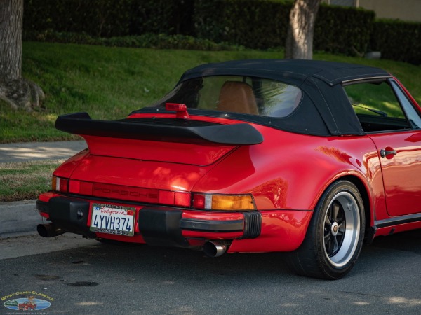 Used 1989 Porsche 911 Turbo Look 2 Door Cabriolet with 49K original miles | Torrance, CA