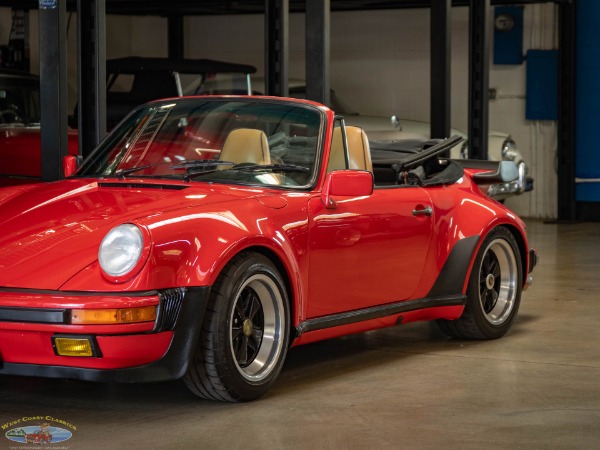 Used 1989 Porsche 911 Turbo Look 2 Door Cabriolet with 49K original miles | Torrance, CA