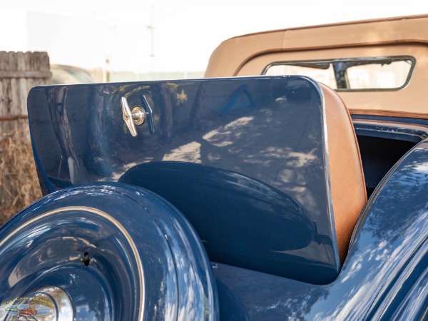 Used 1936 Ford Deluxe V8 2 Passenger Cabriolet with Rumble Seat | Torrance, CA