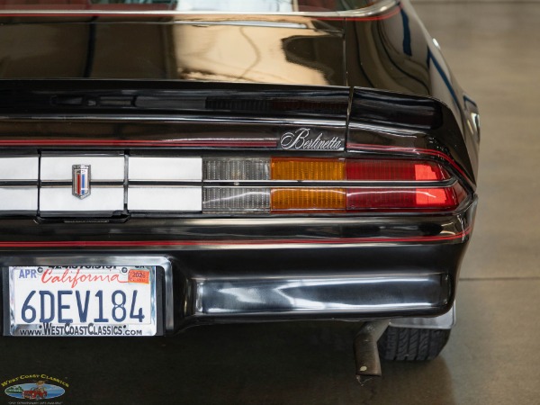 Used 1981 Chevrolet Camaro Berlinetta 5.0L V8 Coupe with 21K original miles | Torrance, CA