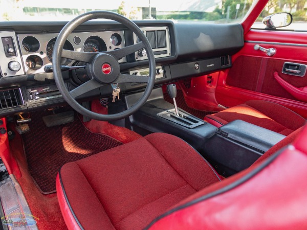 Used 1981 Chevrolet Camaro Berlinetta 5.0L V8 Coupe with 21K original miles | Torrance, CA