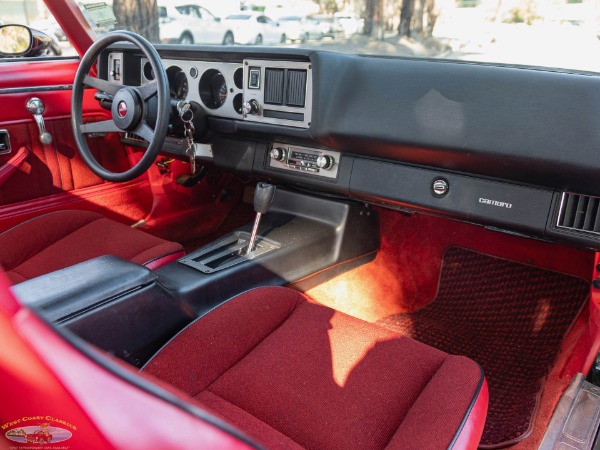 Used 1981 Chevrolet Camaro Berlinetta 5.0L V8 Coupe with 21K original miles | Torrance, CA