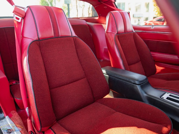 Used 1981 Chevrolet Camaro Berlinetta 5.0L V8 Coupe with 21K original miles | Torrance, CA