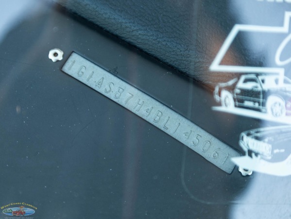 Used 1981 Chevrolet Camaro Berlinetta 5.0L V8 Coupe with 21K original miles | Torrance, CA