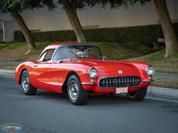 Used 1957 Chevrolet Corvette Custom 327 V8 4 spd Convertible Roadster | Torrance, CA