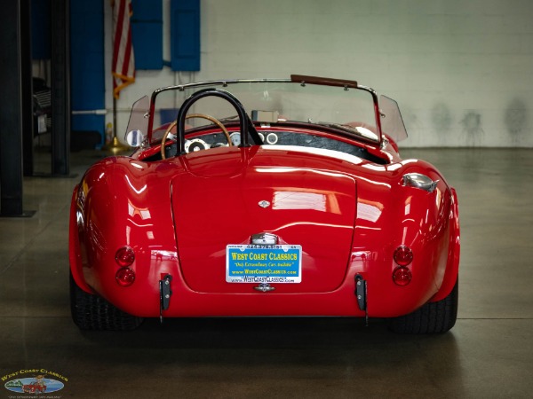 Used 1967 Shelby Cobra Replica by Unique Motorcars with only some 3500 miles on the build | Torrance, CA