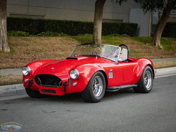 Used 1967 Shelby Cobra Replica by Unique Motorcars with only some 3500 miles on the build | Torrance, CA