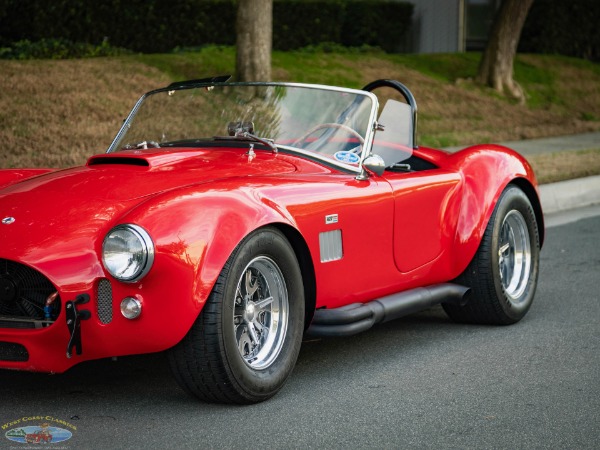 Used 1967 Shelby Cobra Replica by Unique Motorcars with only some 3500 miles on the build | Torrance, CA