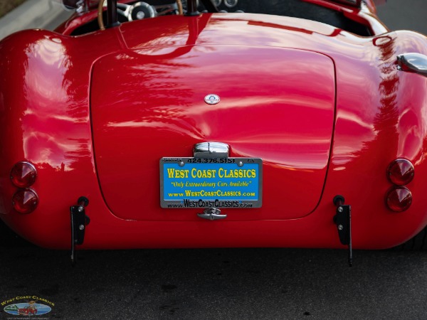 Used 1967 Shelby Cobra Replica by Unique Motorcars with only some 3500 miles on the build | Torrance, CA