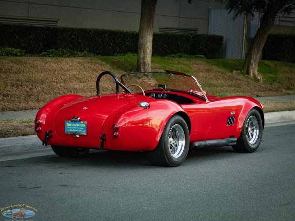 Used 1967 Shelby Cobra Replica by Unique Motorcars with only some 3500 miles on the build | Torrance, CA