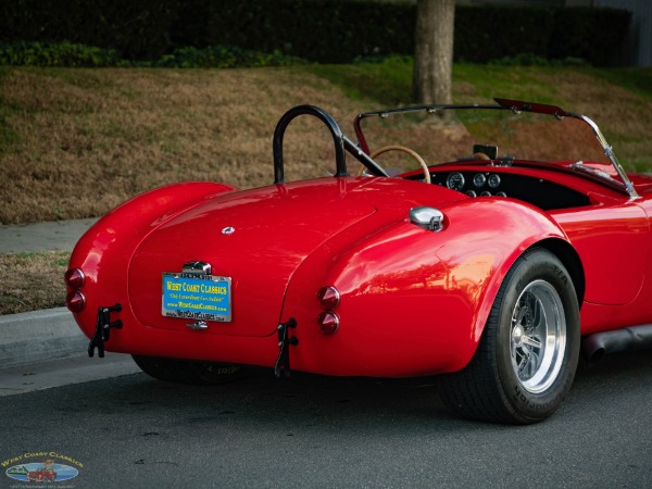 Used 1967 Shelby Cobra Replica by Unique Motorcars with only some 3500 miles on the build | Torrance, CA