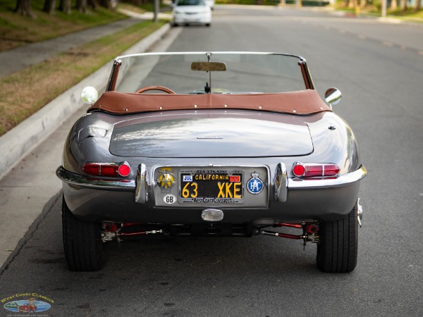 Used 1963 Jaguar XKE E-Type Series I ELECTRIC Roadster 2 Door Convertible | Torrance, CA