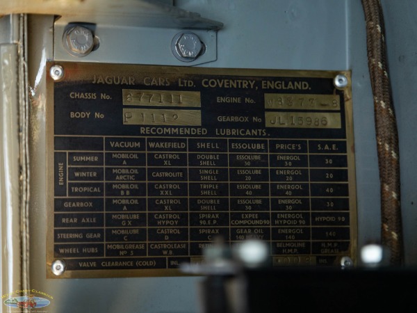 Used 1953 Jaguar XK 120 Drop Head Coupe Matching #s | Torrance, CA