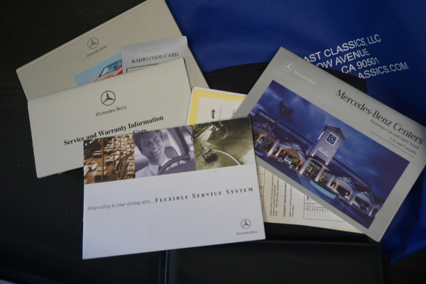 Used 2000 Mercedes-Benz SL500 with SL1 & SL2 Packages with 41K orig miles SL 500 SL1 Sport | Torrance, CA