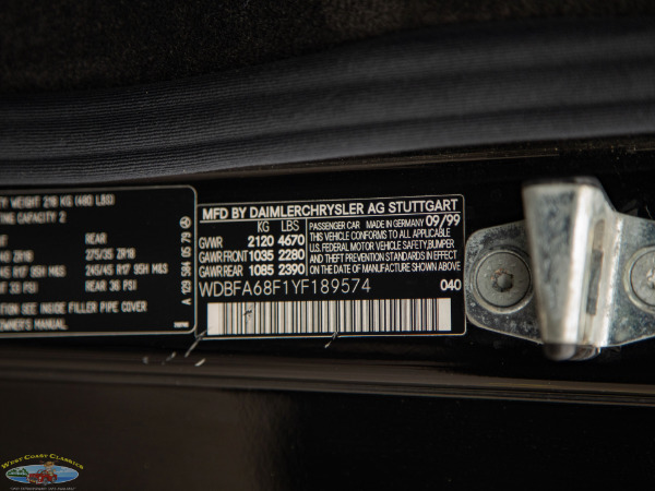 Used 2000 Mercedes-Benz SL500 with SL1 & SL2 Packages with 41K orig miles SL 500 SL1 Sport | Torrance, CA