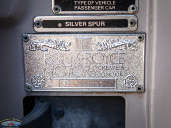 Used 1987 Rolls-Royce Silver Spur with 63K orig miles  | Torrance, CA