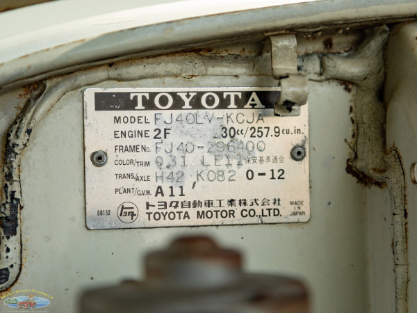 Used 1979 Toyota Landcruiser FJ40 4WD 2 door Hardtop SUV  | Torrance, CA