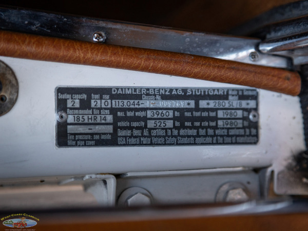 Used 1969 Mercedes-Benz 280SL with A/C  | Torrance, CA