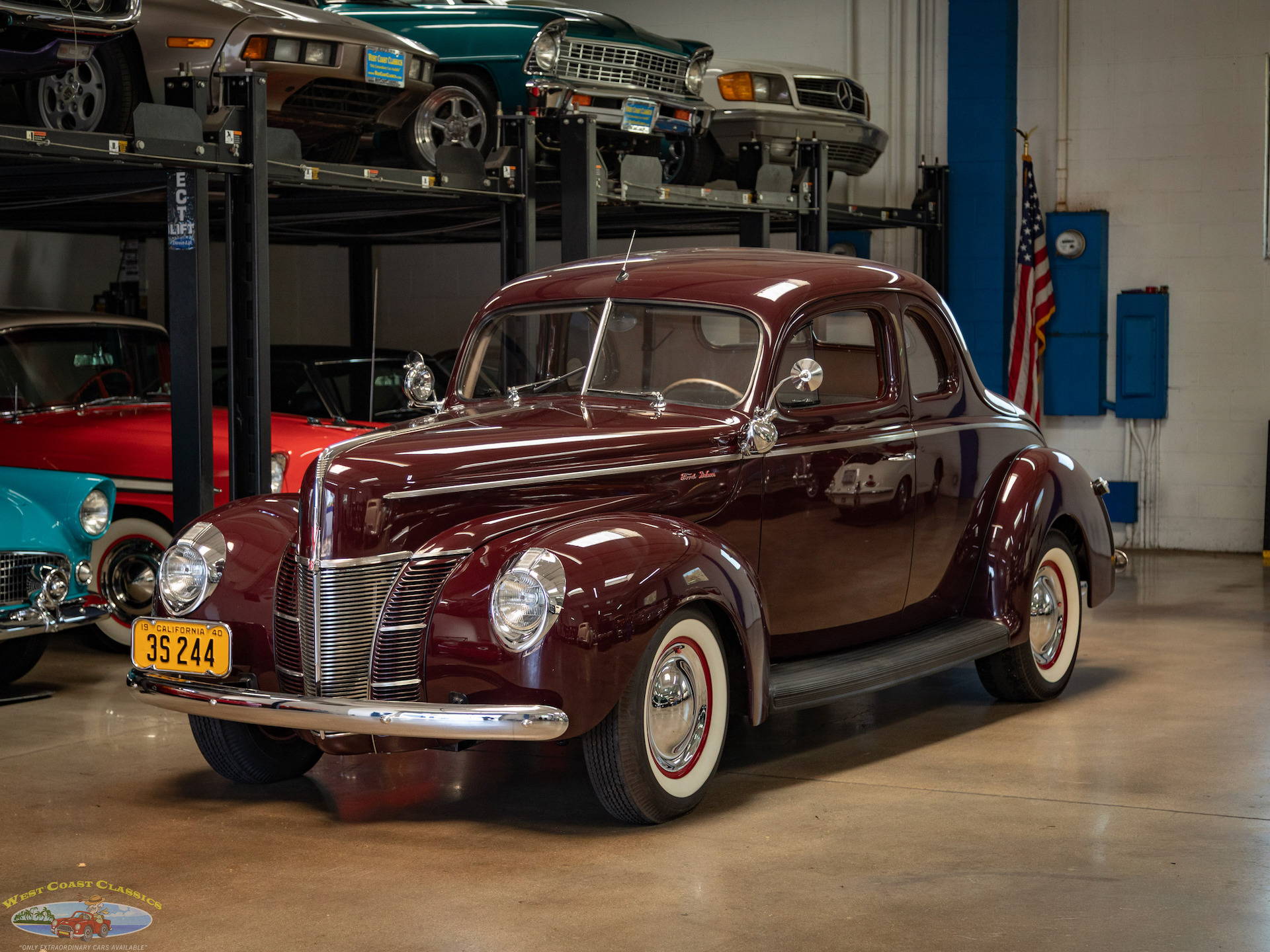 1940 Ford 2 Door Deluxe Business Coupe
