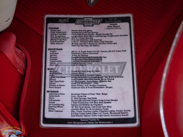 Used 1956 Chevrolet Bel Air 4 Door Sports Sedan  | Torrance, CA