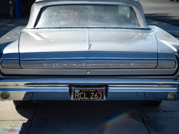 Used 1963 Pontiac Bonneville 389 V8 Convertible with AC  | Torrance, CA