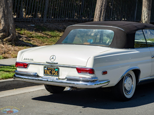 Used 1966 Mercedes-Benz 220 SEB Convertible Cabriolet 4 spd  | Torrance, CA