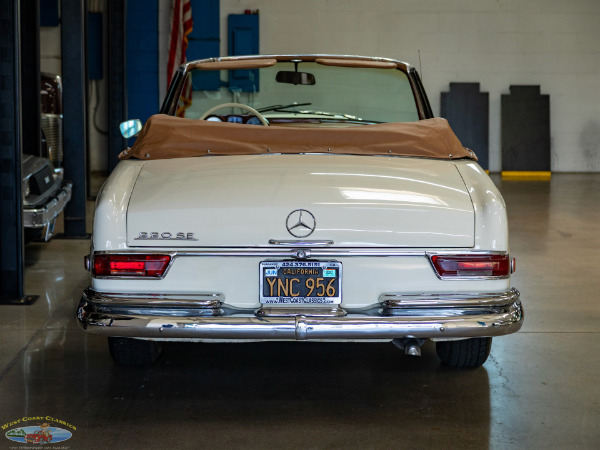 Used 1966 Mercedes-Benz 220 SEB Convertible Cabriolet 4 spd  | Torrance, CA