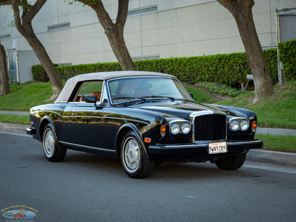 Used 1990 Bentley Continental Drophead Coupe Convertible with 31K miles | Torrance, CA