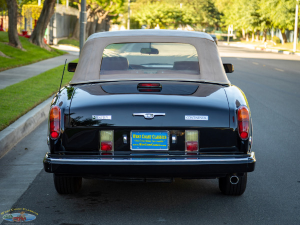 Used 1990 Bentley Continental Drophead Coupe Convertible with 31K miles | Torrance, CA