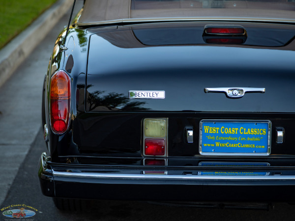 Used 1990 Bentley Continental Drophead Coupe Convertible with 31K miles | Torrance, CA