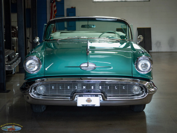 Used 1957 Oldsmobile Starfire 98 J2 371 CID 300HP Tri Power Convertible  with A/C & Loaded with all factory options! | Torrance, CA