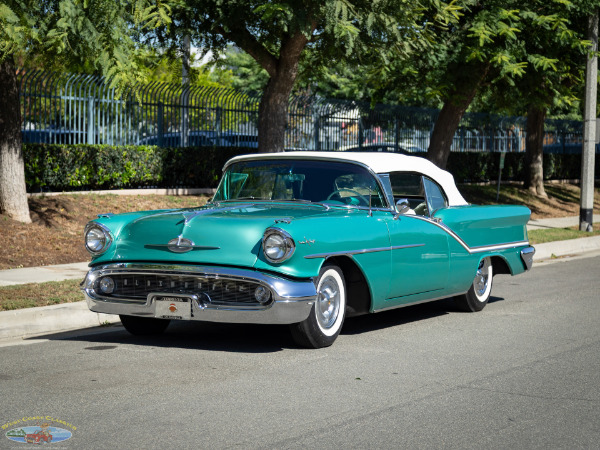 Used 1957 Oldsmobile Starfire 98 J2 371 CID 300HP Tri Power Convertible  with A/C & Loaded with all factory options! | Torrance, CA