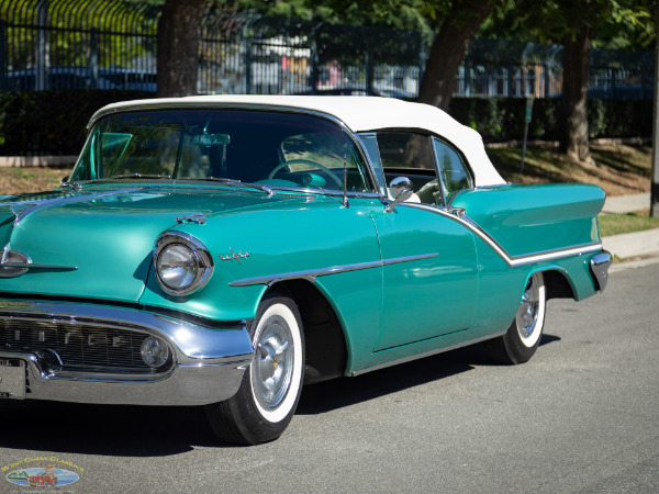 Used 1957 Oldsmobile Starfire 98 J2 371 CID 300HP Tri Power Convertible  with A/C & Loaded with all factory options! | Torrance, CA