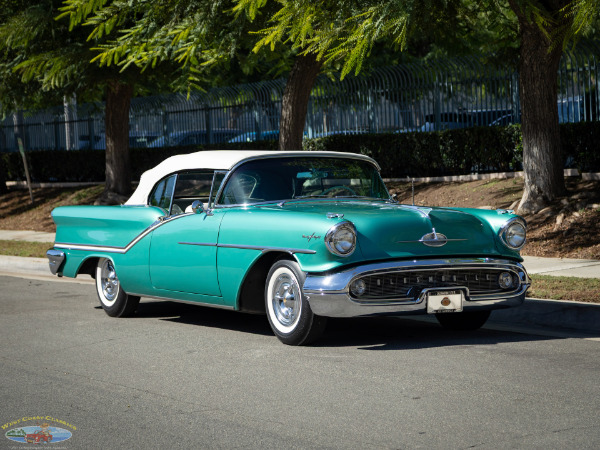Used 1957 Oldsmobile Starfire 98 J2 371 CID 300HP Tri Power Convertible  with A/C & Loaded with all factory options! | Torrance, CA