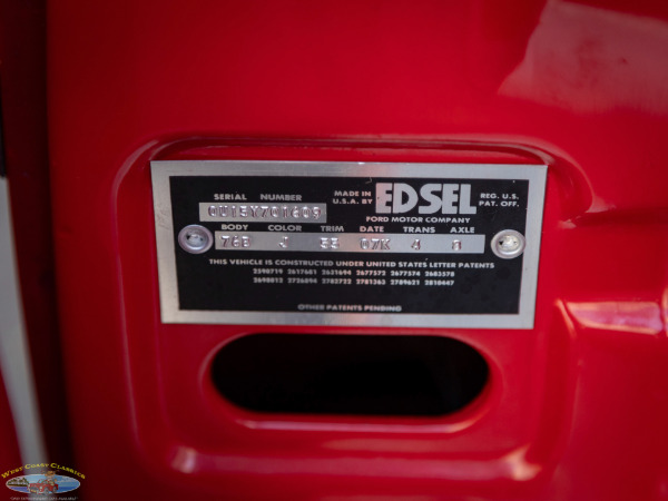 Used 1960 Edsel Ranger Y Code 352/300HP Convertible  | Torrance, CA