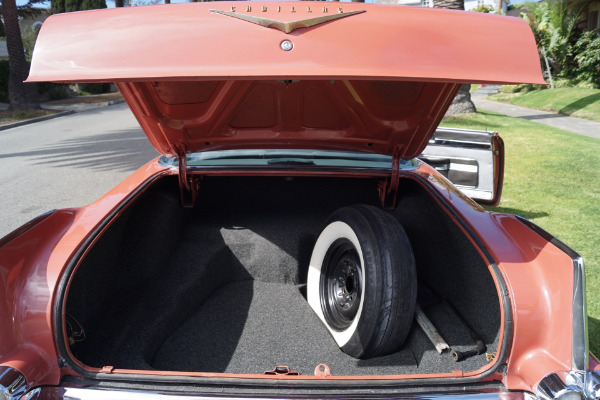 Used 1957 Cadillac Coupe de Ville Silver Brocade Pattern Cloth & Black Leather | Torrance, CA