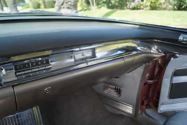 Used 1957 Cadillac Coupe de Ville Silver Brocade Pattern Cloth & Black Leather | Torrance, CA