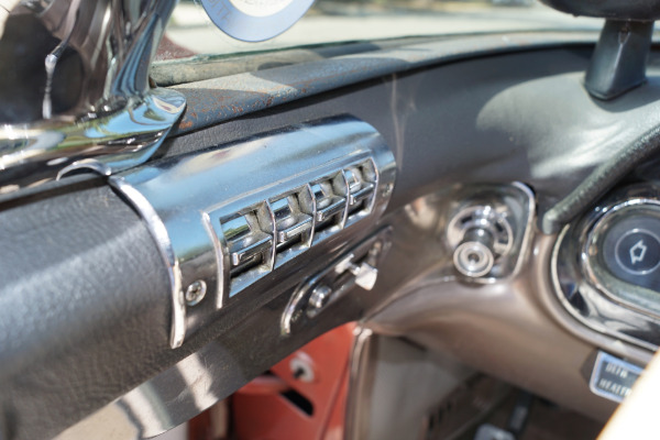 Used 1957 Cadillac Coupe de Ville Silver Brocade Pattern Cloth & Black Leather | Torrance, CA