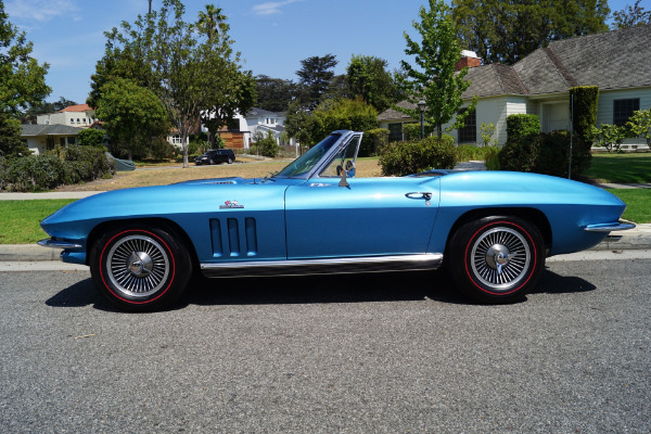 Used 1966 Chevrolet Corvette Bright Blue Leather | Torrance, CA