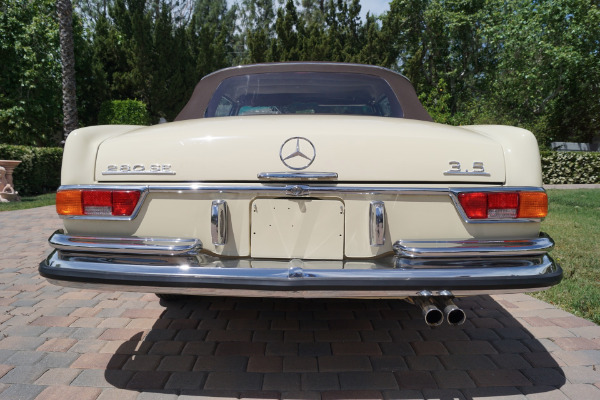 Used 1971 Mercedes-Benz 280SE 3.5 V8 Cabriolet Red Leather | Torrance, CA