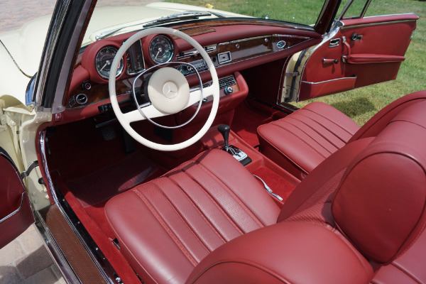 Used 1971 Mercedes-Benz 280SE 3.5 V8 Cabriolet Red Leather | Torrance, CA