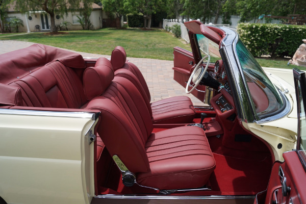 Used 1971 Mercedes-Benz 280SE 3.5 V8 Cabriolet Red Leather | Torrance, CA