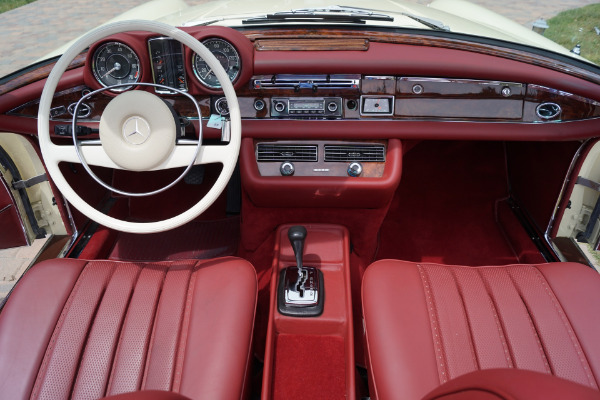 Used 1971 Mercedes-Benz 280SE 3.5 V8 Cabriolet Red Leather | Torrance, CA