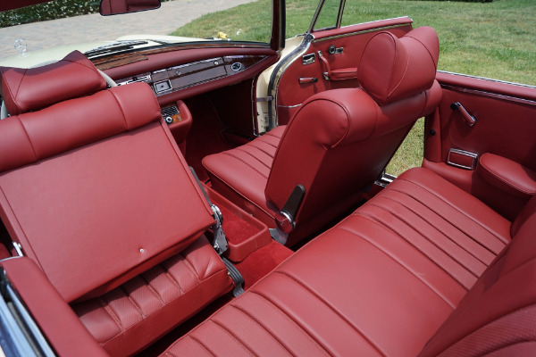 Used 1971 Mercedes-Benz 280SE 3.5 V8 Cabriolet Red Leather | Torrance, CA