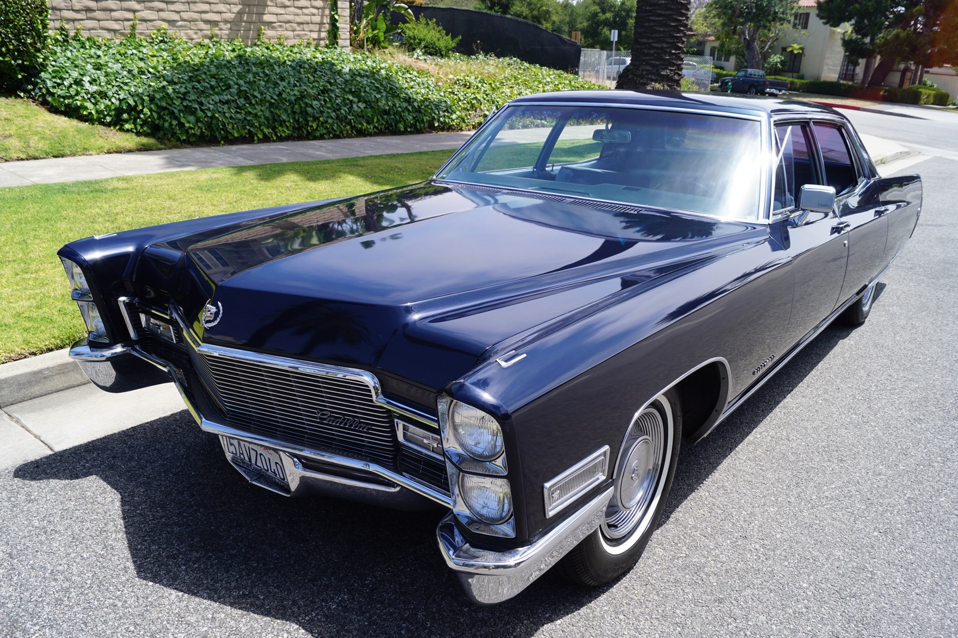 1968 Cadillac Series 60 Fleetwood Blue Cloth Stock 165 For